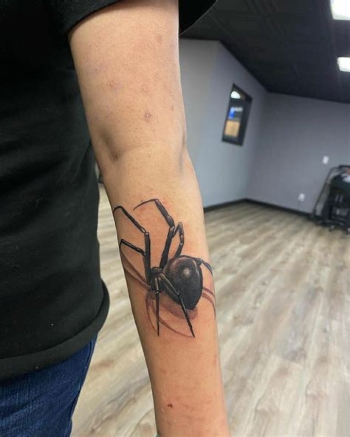 Uncover The Enigmatic Allure Of Black Widow Tattoos